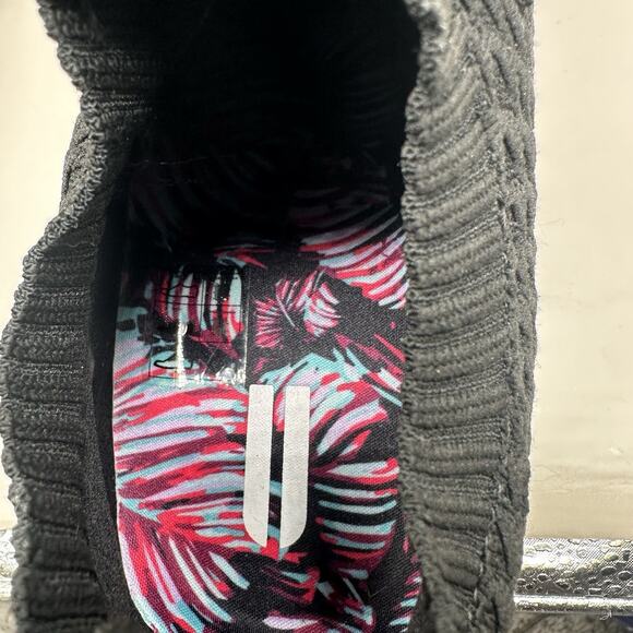 NOBULL Drive Knit Athletic Running Sneakers Midnight Palm BlackMen's Size 14 US - Picture 8 of 8